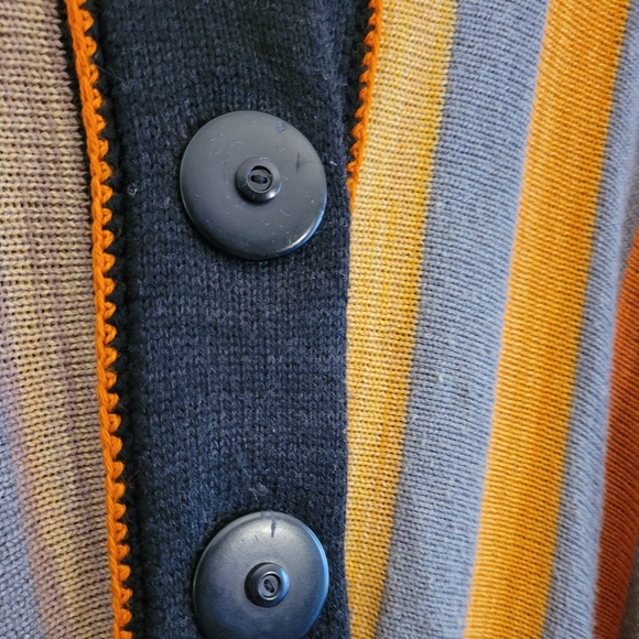 Linda Mendelson X Julie Artisans' Gallery Cardigan Art Piece One Size - Picture 6 of 12